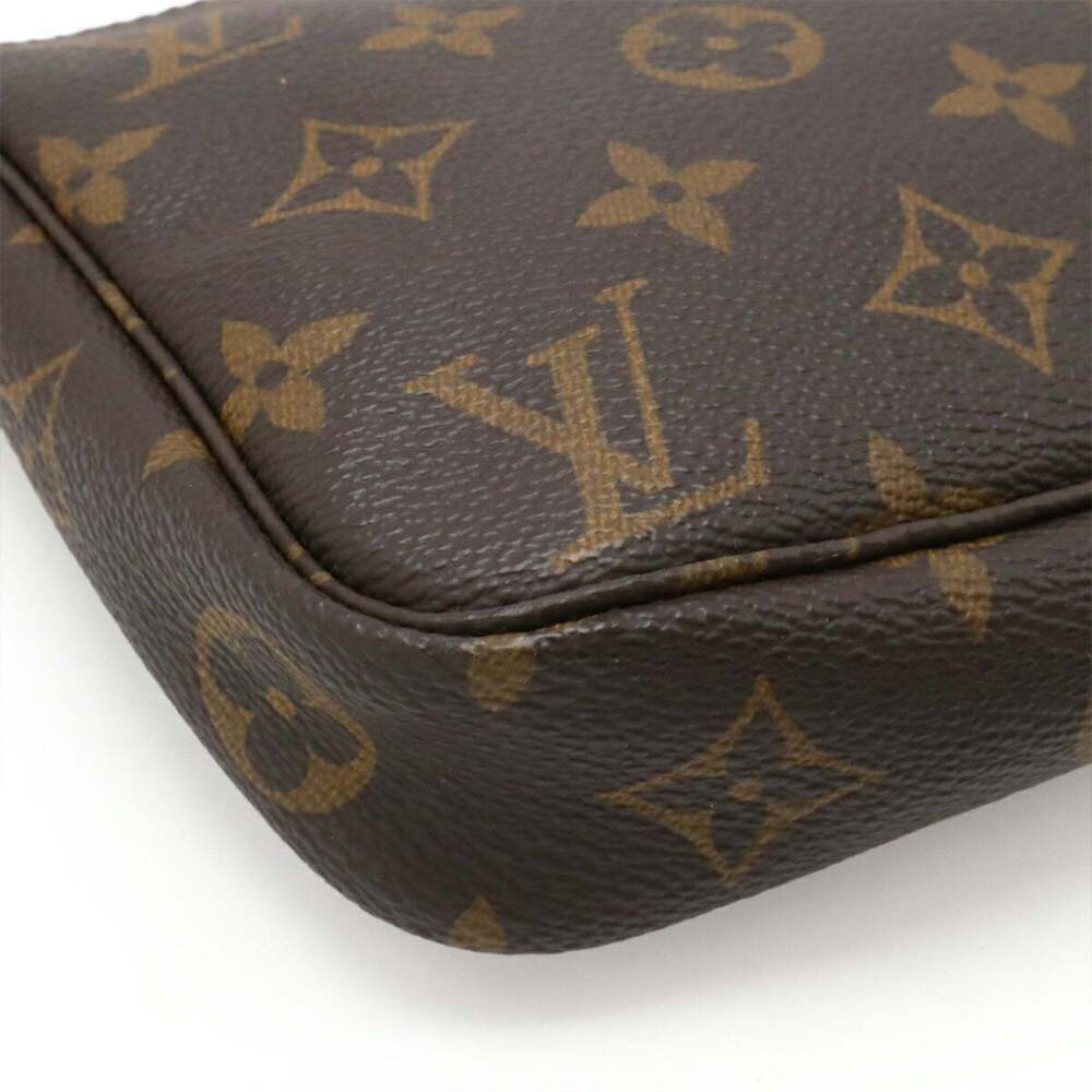 LOUIS VUITTON Brown Monogram Pochette Pouch - Picture 4 of 8